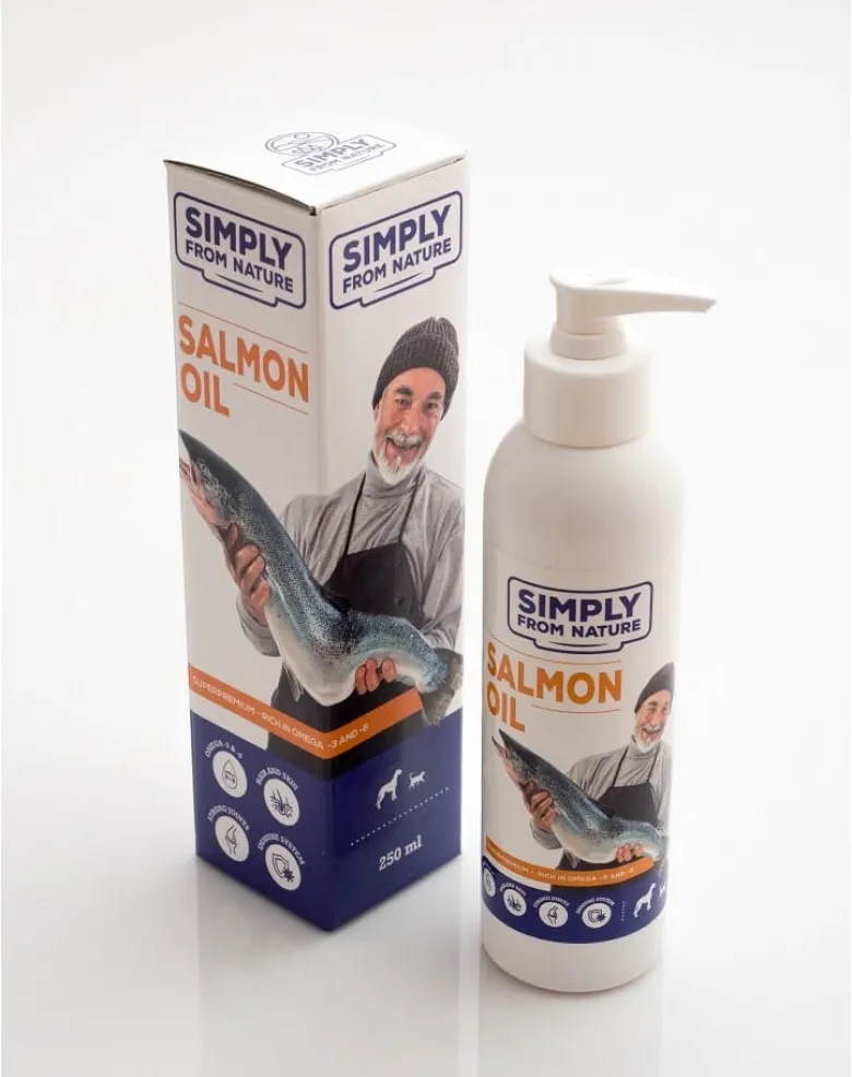 SIMPLY FROM NATURE Salmon oil Olio di salmone 250 ml