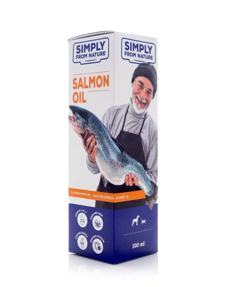 SIMPLY FROM NATURE Salmon oil Olio di salmone 500 ml