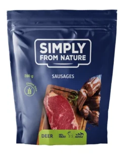 SIMPLY FROM NATURE Salsicce naturali con carne di cervo 200 g