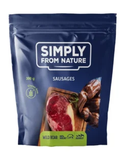 SIMPLY FROM NATURE Salsicce naturali con carne di cinghiale 300g