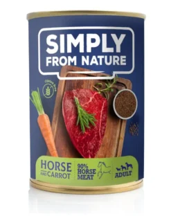 SIMPLY FROM NATURE senza cereali - Cavallo con semi di lino 400 g