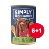 SIMPLY FROM NATURE senza cereali - Cervo e grano saraceno 400 g 6 + 1 GRATIS