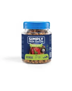 SIMPLY FROM NATURE Smart Bites snack di cavallo per cani 130g