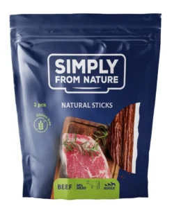 SIMPLY FROM NATURE Sticks naturali con manzo 3 pz.