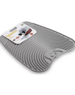 STEFANPLAST Tappeto per lettiera CLEANER grigio chiaro per toilette per gatti