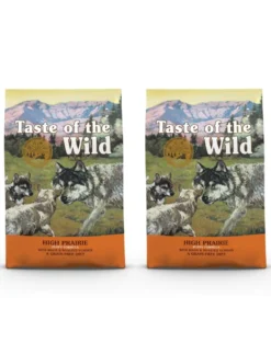TASTE OF THE WILD High Prairie Puppy 24.4 kg (2 x 12,2 kg) con bufalo e cervo arrosto