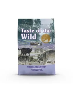 TASTE OF THE WILD Sierra Mountain 24,4 kg (2 x 12,2 kg) con agnello arrosto