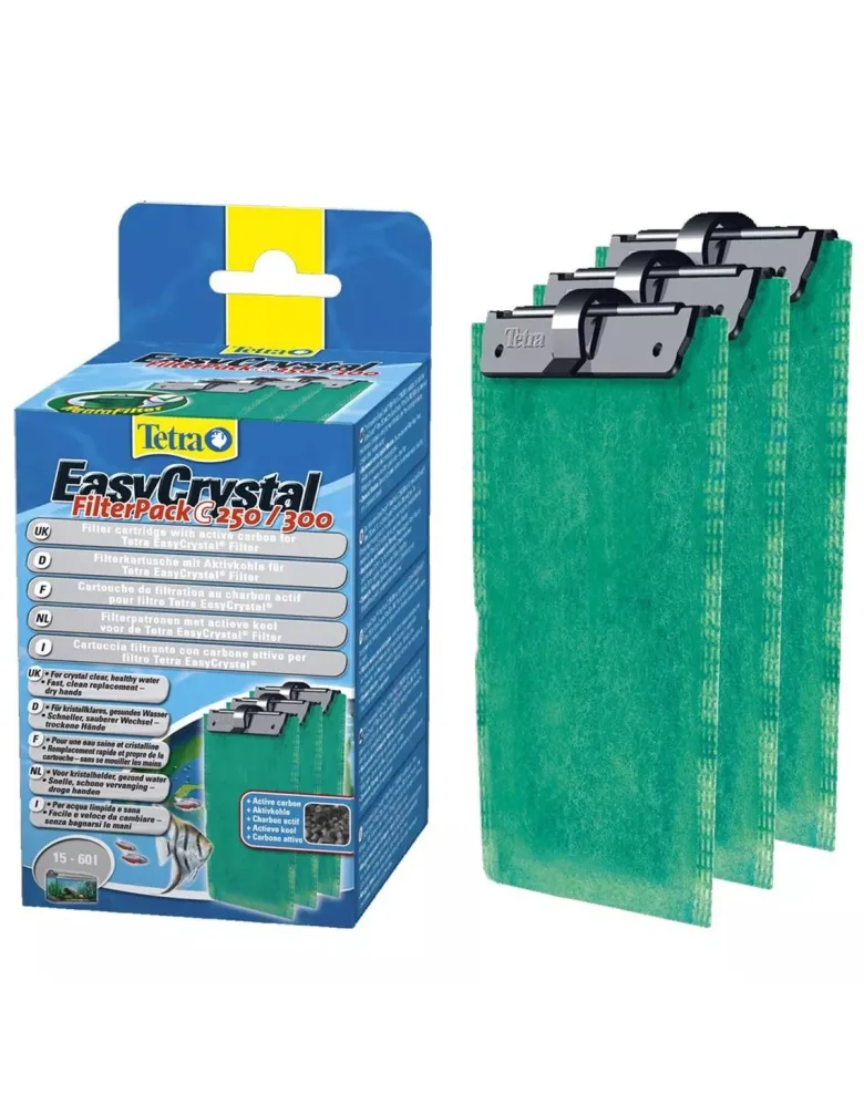 TETRA EasyCrystal Filter Pack 250/300 with Activated Carbon