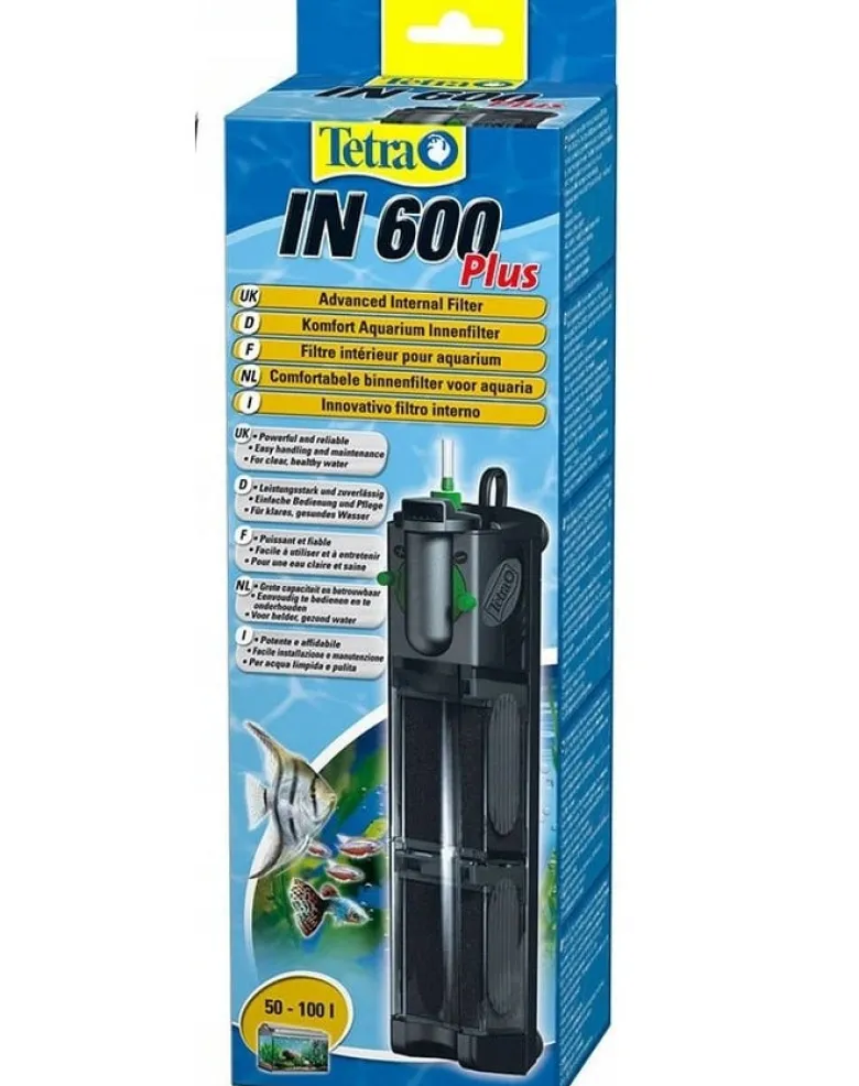 TETRA IN plus Internal Filter IN 600 Filtro interno 50-100 l