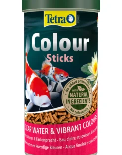 TETRA Pond Colour Sticks 4l Mangime completo per pesci da laghetto dai colori brillanti