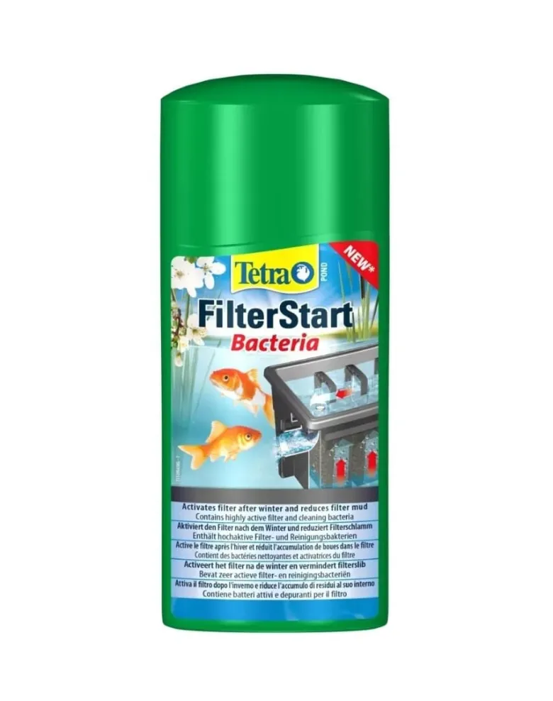 TETRA Pond FilterStart 500 ml batteri filtranti vivi nel laghetto