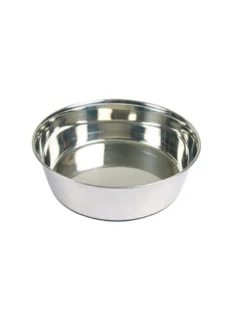 TRIXIE Ciotola in metallo con base in gomma 1,7 l/21 cm