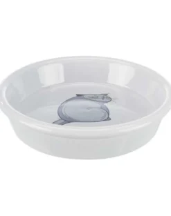 TRIXIE Ciotola per gatti in ceramica con motivo a gatto 0,25l/13cm