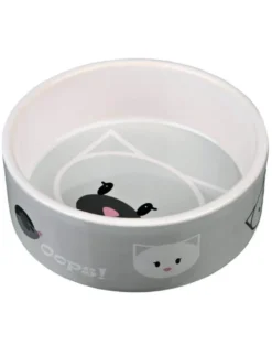 TRIXIE Ciotola per gatti in ceramica Mimi 300 ml/12 cm