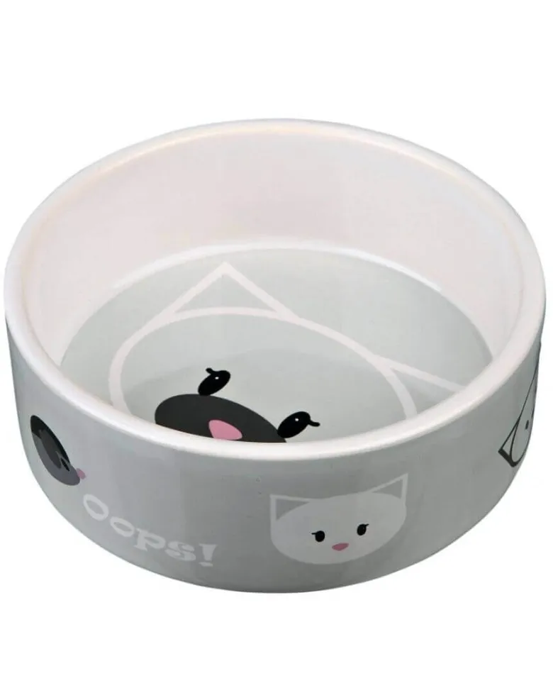 TRIXIE Ciotola per gatti in ceramica Mimi 300 ml/12 cm