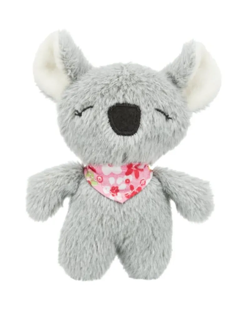 TRIXIE Gioco per gatti Koala, peluche, 12 cm, con erba gatta