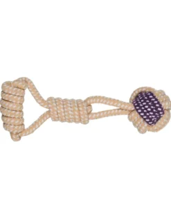 TRIXIE Junior Corda gioco con palla intrecciata 6 cm/23 cm