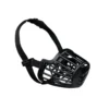 TRIXIE Museruola in plastica taglia M 22 cm nera