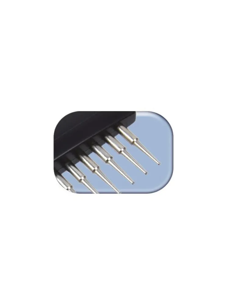TRIXIE Pettine a rastrello per pelo lungo 7 × 14 cm