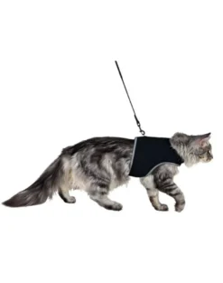 TRIXIE Pettorina per gatti con guinzaglio XL, 36-54 cm