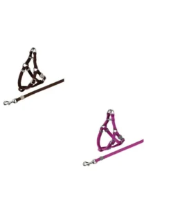 TRIXIE Pettorina Premium per gatti con guinzaglio 26-37 cm/10 mm
