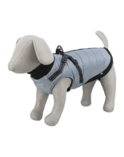 TRIXIE Pontis Cappottino con pettorina S 36 cm grigio