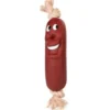 TRIXIE Salsiccia in vinile con cordoncino 11 cm