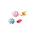 TRIXIE Set di palline con coda e sonaglio 2pz.