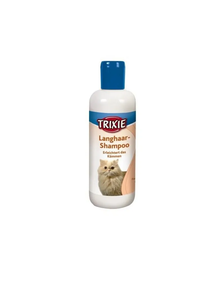 TRIXIE Shampoo per gatti a pelo lungo. 250 ml