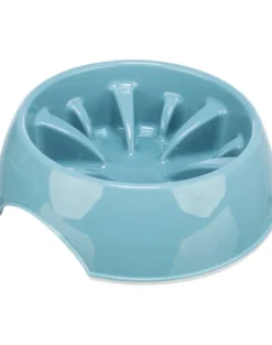TRIXIE Slow Feeding Ciotola in plastica rallentata per cane o gatto 1,4L