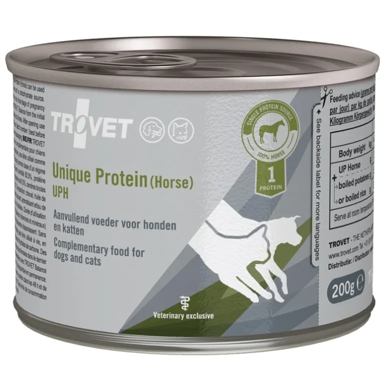 TROVET Unique Protein Horse UPH 6x200 g