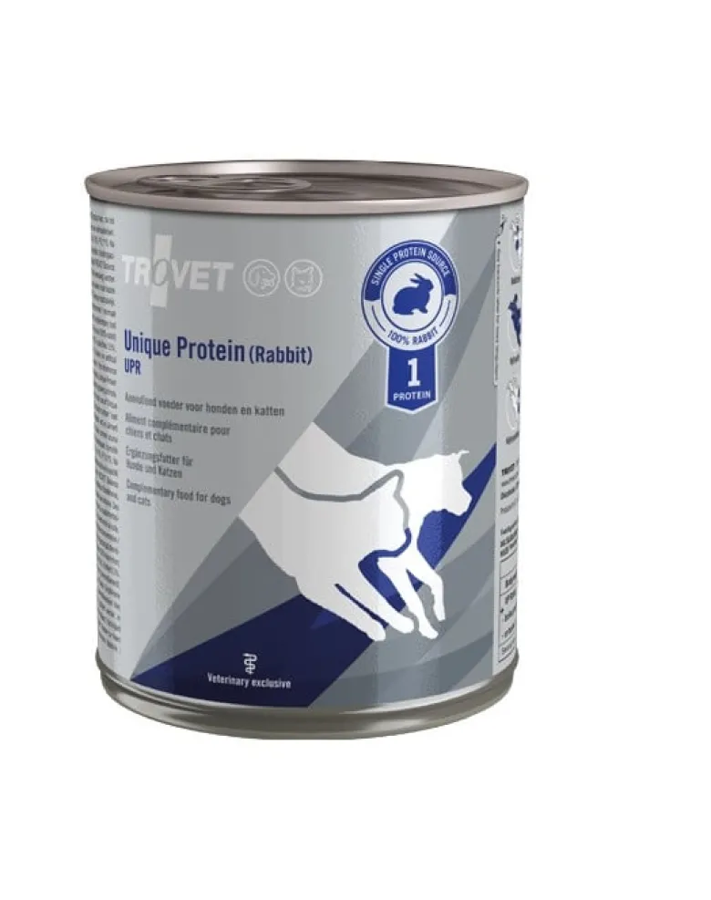 TROVET Unique Protein Rabbit UPR 12x800 g
