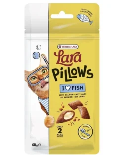 VERSELE-LAGA Lara Snack Pillows with Salmon Happy Fur 60g snack per la bellezza del pelo