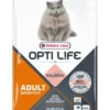 VERSELE-LAGA Opti Life Cat Adult Sensitive Salmon 2.5 kg per gatti adulti sensibili