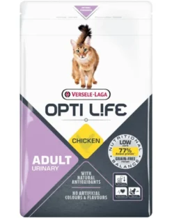 VERSELE-LAGA Opti Life Cat Adult Urinary Chicken 2.2 kg mangimi con protezione speciale per le vie urinarie