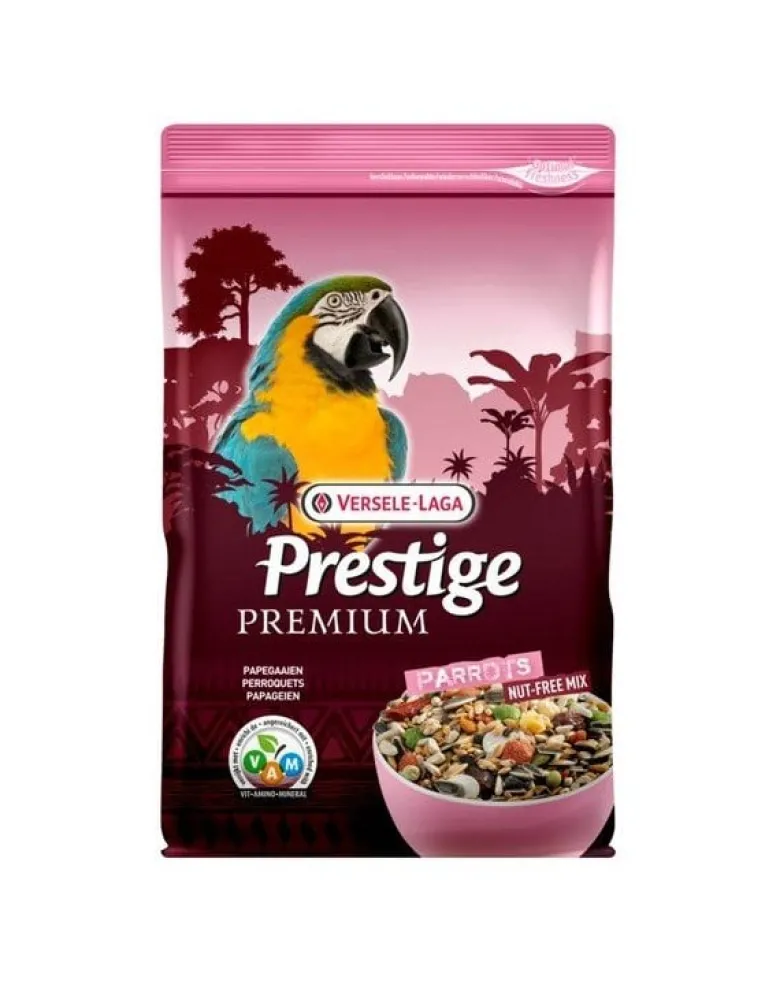 VERSELE-LAGA Parrots Premium 15 kg cibo per grandi pappagalli (senza noci)