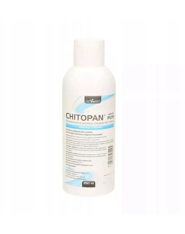 VET-AGRO Chitopan soluzione disinfettante per la pelle 250ml