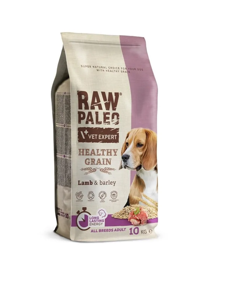 VETEXPERT RAW PALEO Heathy Grain Adult Lamb 10kg z jagnięciną dla dorosłych psów