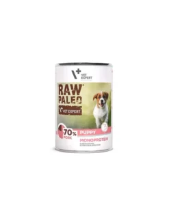 VETEXPERT Raw Paleo Maiale/Pork Puppy per cuccioli 400g