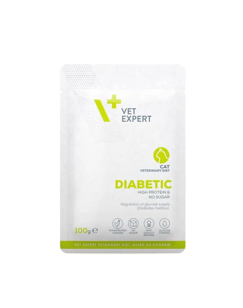 VET EXPERT Veterinary Diet Cat Diabetic pouch 100 g