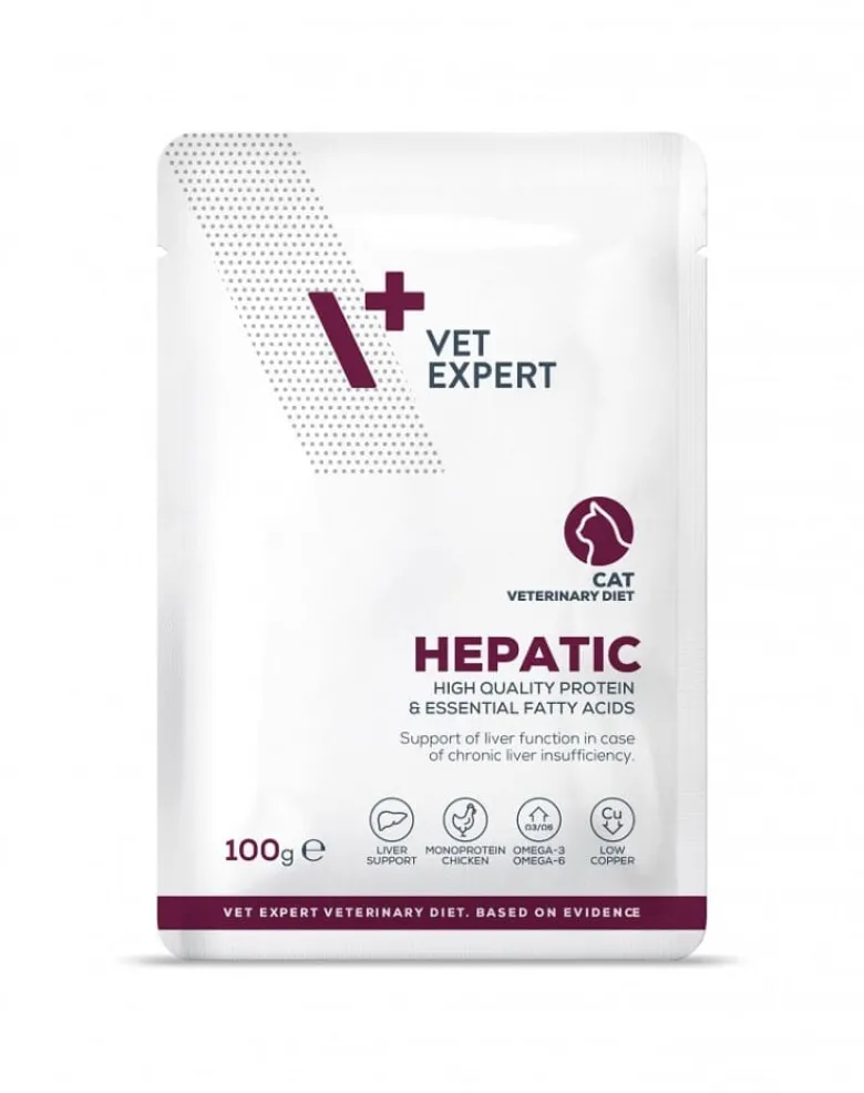 VET EXPERT Veterinary Diet Cat Hepatic pouch 100g