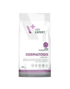 VET EXPERT Veterinary Diet Dog Dermatosis Lamb and Krill 12 kg