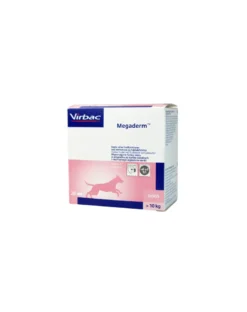VIRBAC Megaderm 28x8 ml Integratore alimentare per cani di 10-30 kg per i problemi della pelle