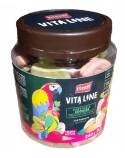 VITAPOL Biscotti vegetali per pappagalli vaso 240 g