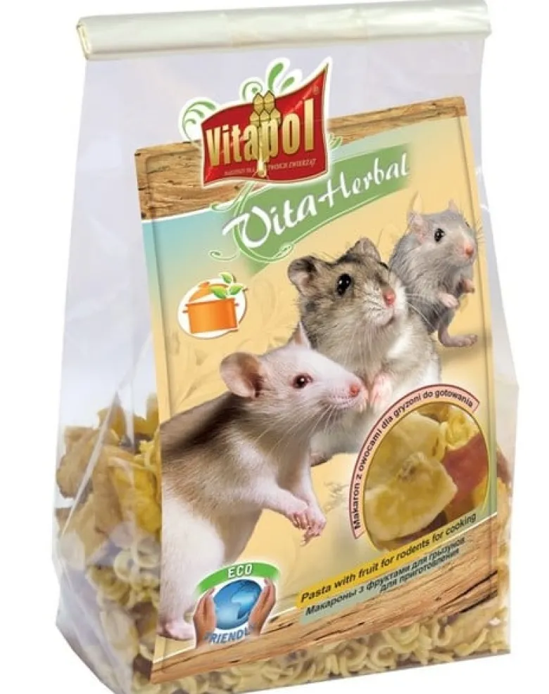 VITAPOL Cucinare la pasta con la frutta per i roditori 130g