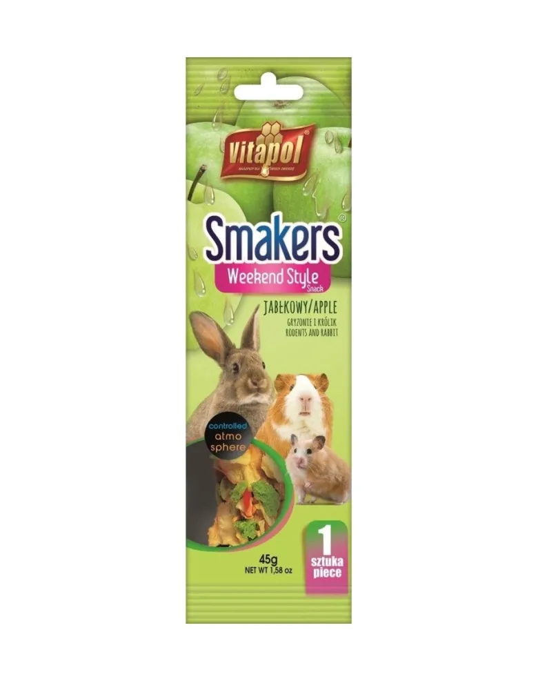 VITAPOL Mela snack per roditori (stile weekend) 1 pz