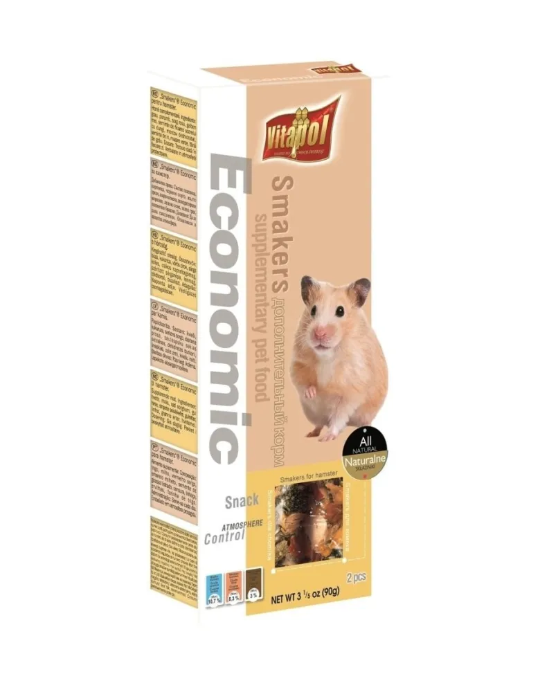 VITAPOL Smakers Economic per criceti 2 pz.
