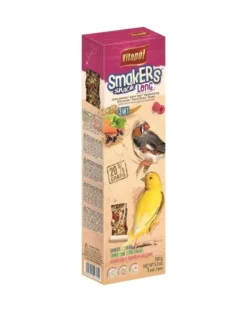 VITAPOL Smakers Long Mix 3W1 per canarini e zebre Semi selvatici/frutti di bosco/carote