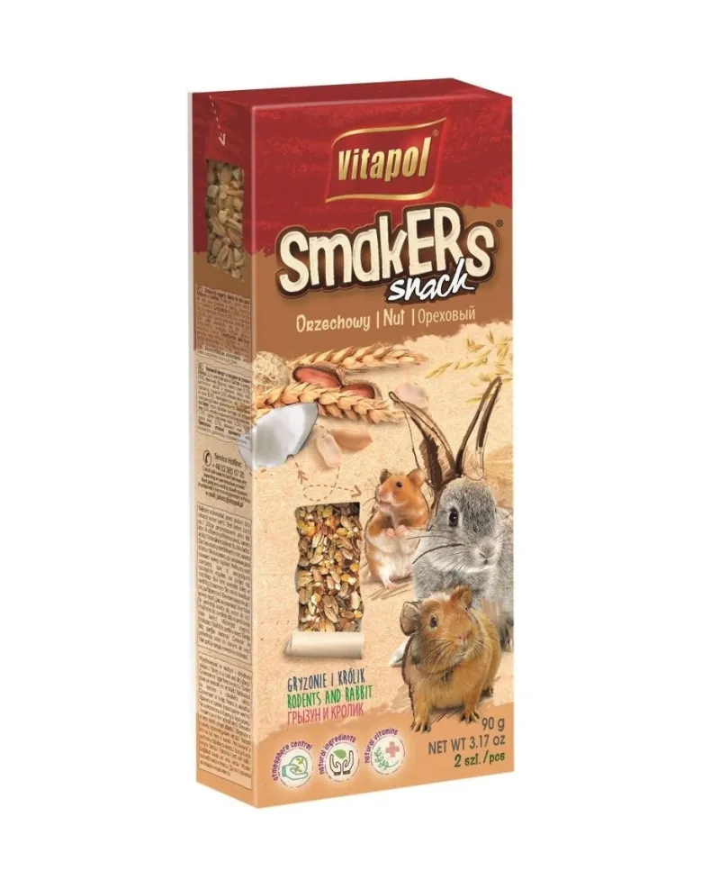 VITAPOL Smakers per roditori - noce