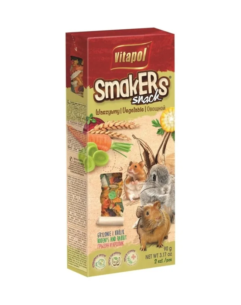 VITAPOL Smakers per roditori - vegetale